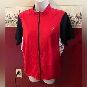 Pearl Izumi Red and Black Short Sleeve Jersey